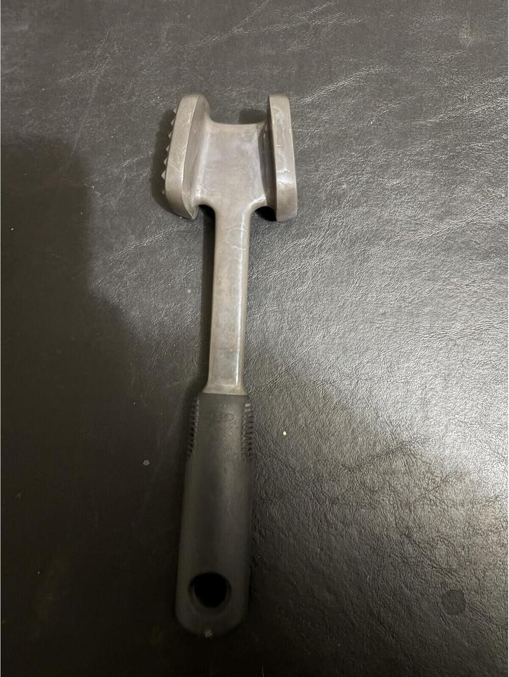 OXO Good Grips Meat Tenderizer Hammer Mallet Long Easy Grip Handle